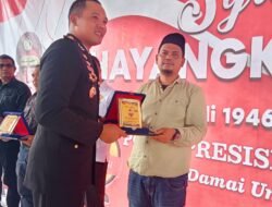 Presiden IPM Terima Penghargaan dari Polres Madina