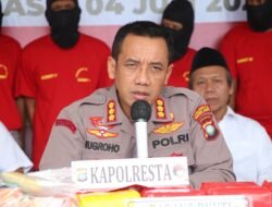 Sat Resnarkoba Polresta Barelang Berhasil Ungkap Tindak Pidana Narkotika Jenis Sabu Seberat 23.477,44 Gram