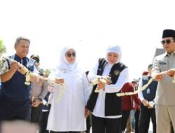 Gubernur Khofifah Indar Parawansa Resmikan Dermaga Pelabuhan Dungkek dan Gili Iyang Sumenep