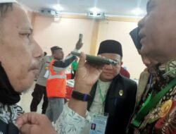 Kakan Kemenag Prov Sumut Sambut Kedatangan Haji Kloter 2