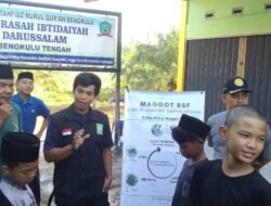 LPBI NU CABANG Benteng Lakukan Edukasi Pengolahan Sampah Pada Santri