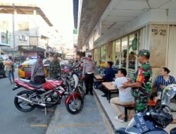 Patroli Gabungan TNI – POLRI Dalam Rangka Program Commander wish Kapolda Kepri Wilayah Batu Ampar