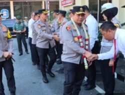 Berikan Motivasi Personel di Jajaran, Kapolda Jatim Kunjungi Polres Nganjuk
