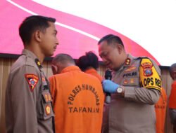 Polres Humbahas Rilis Pengungkapan Kasus Sabu, Tabrak Lari