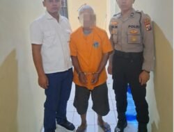 Nekat Cabuli Anak Dibawah Umur, Seorang Pria Tua Tidak Berkutik Ditangkap Polisi
