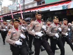 Kapolres Madina juga Pastikan Kegiatan Aman Kondusif Saat Menghadiri Kegiatan Deville Dalam Rangka HUT RI Ke 78
