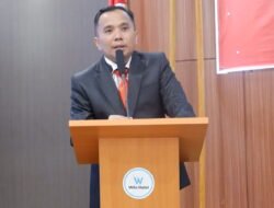 Menuju Tahapan DCT, Ketua Bawaslu Kota Rahmat Hidayat Membuka Rapat Pembinaan Penanganan Pelanggaran