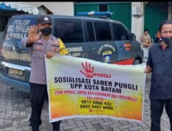 Personil Polsek Batu Ampar gencar Sosialisasi Saber Pungli Antisipasi Pungutan Liar di Wilayah Batu Ampar