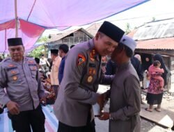 Kapolres Madina dan PJU Turut Berduka Cita Atas Meninggalnya Orangtua Ust H Mahyuddin Lubis
