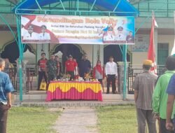 Meriahkan Perayaan Kemerdekaan RI Ke-78, Karang Taruna Kelurahan Padang Nangka Gelar Pertandingan Bola Volly Antar RW