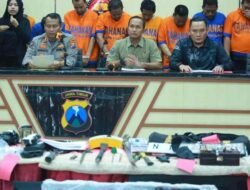 Polda Jatim Berhasil Amankan Tujuh Tersangka Komplotan Pembobol Rumah Lintas Provinsi