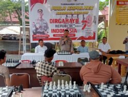 Turnamen catur piala Kapolres Serdang Bedagai
