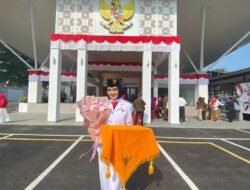 Putri asal Sumsel Fadillah Agustina, 2 Tahun Dipercaya Menjadi Pengibar Bendera di Kedubes RI Singapura dan Malaysia