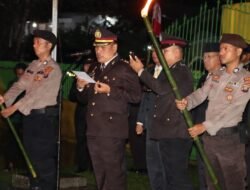 Kapolres PSP Pimpin Apel Kehormatan Renungan Suci di TMP Bahagia