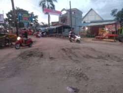 Butuh Perbaikan, Jalan Rawe Raya Medan Martubung Kupak Kapik dan Membahayakan