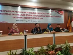 Antisipasi Gugatan, Ketua Bawaslu Rahmat Hidayat Buka Rakor PSPP Tingkat Kota Bengkulu