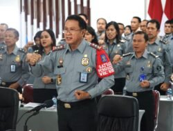 Unggulkan 7 Inovasi, Kanwil Kemenkumham Sumatera Utara Hadapi Desk Evaluasi Tim Penilai Mandiri