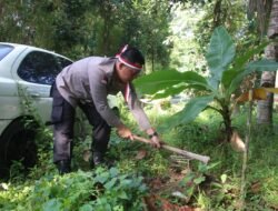 Lestarikan Negeri Penghijauan Sejak Dini, Polresta Barelang dan Polsek Jajaran Laksanakan Penanaman Pohon