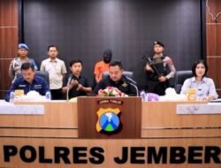 Pressconfrens Kasus Persetubuhan Terhadap Anak, Kapolres Jember Pastikan Keadilan Bagi Korban