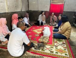Kasat Reskrim bersama Unit PPA Polres Padangsidimpuan Beri Trauma Healing kepada Korban Cabul.