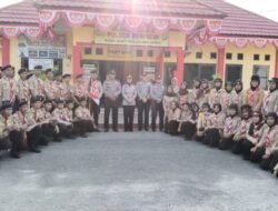 Kasat Binmas Polresta Deli Serdang Lantik Pramuka Saka Bhayangkara Polresta Deli Serdang