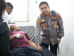 Kapolres Dairi, AKBP Reinhard Nainggolan memohon maaf atas tindakan disiplin kepada anak buahnya hingga masuk Rumah Sakit