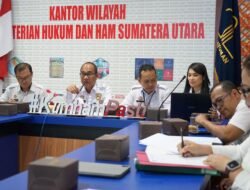 Kementerian Hukum dan HAM Sumatera Utara Harmonisasi Raperda Provinsi Sumatera Utara Tentang Pajak Daerah dan Retribusi Daerah