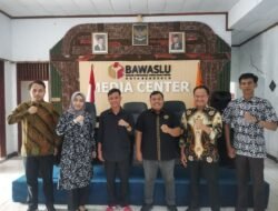 Sambut Kedatangan Anggota Bawaslu Provinsi, Ahmad Maskuri; hanya dalam rangka kunjungan dan monitoring