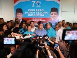 Deklarasikan Dukungan Partai Gelora, Anis Matta: Prabowo Pemimpin yang Kuat dan Rendah Hati