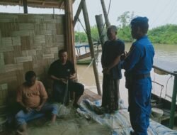 Sat Pol Airud Polres Serdang Bedagai Melaksanakan monitoring serta binluh dan memberikan Dikmas tentang batas penangkapan ikan di WPPNRI