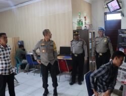Pastikan Pelayana Publik Berjalan Sesuai Prosedur, Kapolres Sergai Sidak