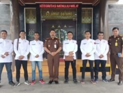 Satria Dan Andespa: Tak Ada Masalah Yang Di Lakukan Oleh Kejari OKI Memohon Bantuan Kerjasama Dalam Pelayanan Publik