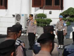 Apel Serentak Bhabinkamtibmas Polsek Jajaran Polrestabes Surabaya