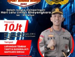 Polres Sergai Akan Gelar Turnament Esport dalam Rangka Hari Lalulintas ke 68