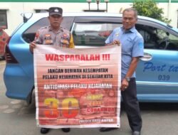 Waspada Curanmor, Bhabinkamtibmas Polsek Batu Ampar Rutin Himbau Masyarakat