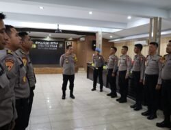 Kapolresta Deli Serdang Pimpin Kegiatan Pelepasan dan Pembulatan Latnis dan Latja Manajemen Polsek oleh Serdik SIP Angkatan 52