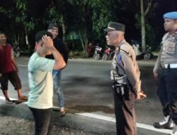 Wakapolres Tanjung Balai Pimpin Kegiatan Patroli Skala Besar, Ini Pesan Waka Polres