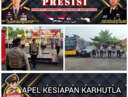 Menghadapi Karhutla, Polres Empat Lawang Lakukan Apel Siaga