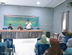Sosialisasi Jaksa Garda Desa berjalan sukses di Madina