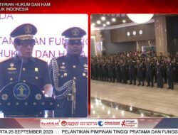 Kemenkumham Sumut Nahkoda Baru, Menkumham Tegaskan Pimpinan Harus Kritis, Kreatif, Inovatif dan Mampu Bekerja Sama dengan Pemda