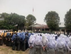 Kapolsek Tanjung Beringin Mekakukan Penyuluhan tentang Perundungan dan Penyuluhan hukum di Sekolah SMP