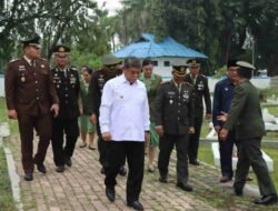 Mewakili Kapolresta Deli Serdang, Kabag SDM Ikuti Upacara Ziarah Nasional dan Tabur Bunga Menyambut HUT TNI ke-78