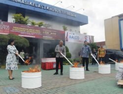 Kanwil Kemenkumham Sumut Hadiri Pemusnahan Arsip Fisik Substantif Keimigrasian pada Kanimsus Medan