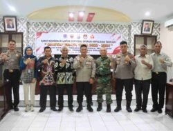 Polres Binjai Melaksanakan Rapat Koordinasi Lintas Sektoral Operasi Kepolisian Terpusat Mantap Brata Toba 2023-2024
