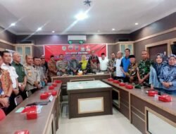 Kapolres Sergdi gelar rapat Kordinasi operasi Mantab Brata Toba Tahun 2024