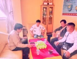 Pembangunan Jalan Rabat Beton Desa Gunung Raya Kecamatan Warkuk Ranau Rampung Dikerjakan