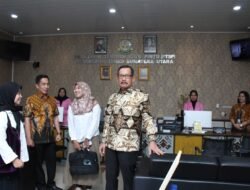Komjak RI Observasi Lapangan dan Penilaian Pembangunan Zona Integritas WBK ke Kantor Kejati Sumut