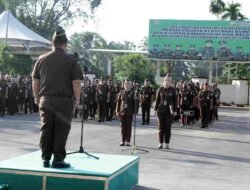 Aspidsus Kejati Sumut Iwan Ginting Pimpin Apel Pagi, Sampaikan 3 Hal Penting Terkait Kinerja