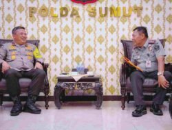 Jalin Silaturahmi Kapolda Sumut Terima  Silaturahmi Kakanwil Kemenkumham Sumut
