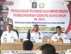 Laksanakan Penguatan Tusi dan Monitoring Pembangunan, Kakanwil Kemenkumham Sumut Kunjungi Lapas Narkotika Kelas IIA Pematangsiantar
